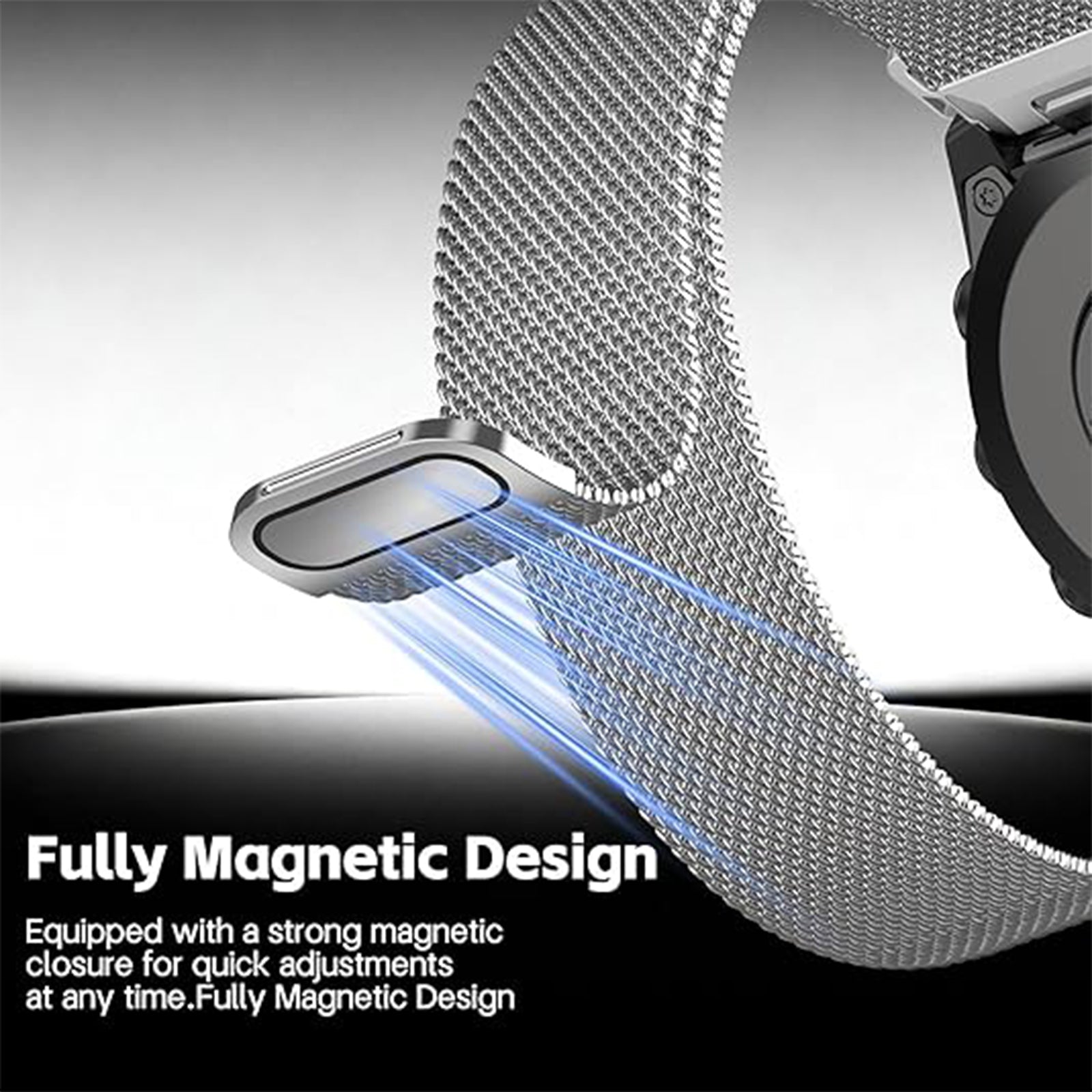 Garmin Fenix 3 Premium Milanese Armband (Silber)