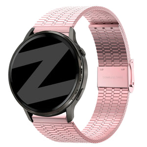 Bandz Garmin Forerunner 70 Adjustable Steel Strap (Pink)