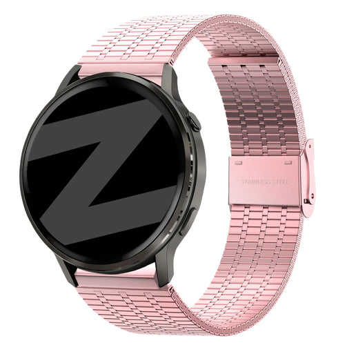 Bandz Garmin Forerunner 70 Adjustable Steel Strap (Pink)