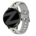 Bandz Amazfit GTS 4 Dual Leopard Armband (Hellgrau)