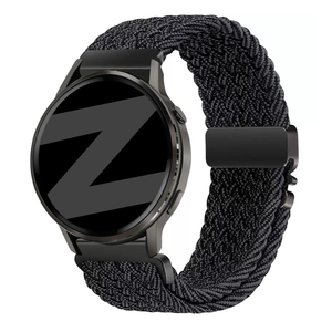 Bandz Garmin Forerunner 570 - 47mm Geflochtenes Armband 'Parachute' (Graphit)