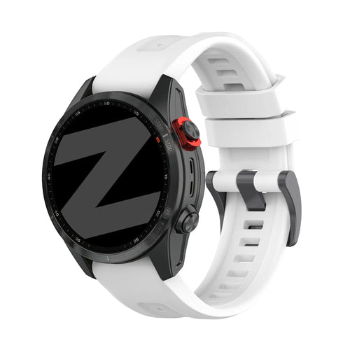 Bandz Amazfit T-Rex Ultra 2 Silicone Strap 'Classic' (White)