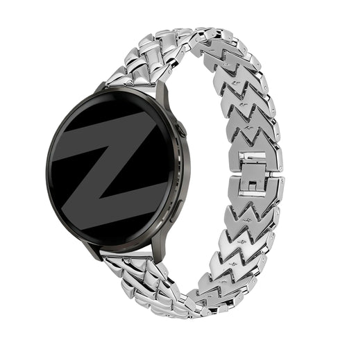 Bandz OnePlus Watch 3 - 43mm Metallarmband 'V-Type' (Silber)