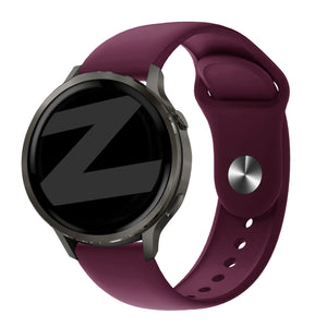Bandz Garmin Vivomove 3s Sport Strap 'Deluxe' (Wine Red)