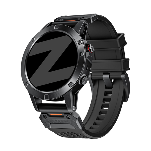 Bandz Garmin Descent G2 Silikonarmband 'Explorer' (Schwarz)