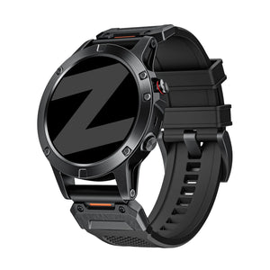 Bandz Amazfit T-Rex Ultra 2 Silicone Strap 'Explorer' (Black)