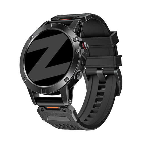 Bandz Amazfit T-Rex Ultra 2 Silicone Strap 'Explorer' (Black)