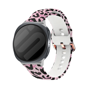 Samsung Galaxy Watch 8 - 44mm Pink Leopard Strap
