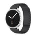 Samsung Galaxy Watch 8 - 44mm Magnetisches Silikonarmband (Schwarz)