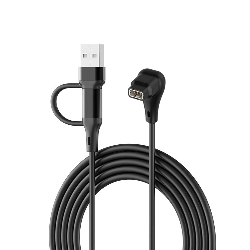 Strap-it USB-A & C 2in1 Braided Coros Apex 4 - 42mm Charger