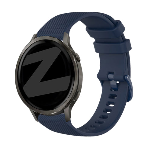 Bandz Garmin Vivoactive 3 Silicone Strap 'Premium' (Dark Blue)