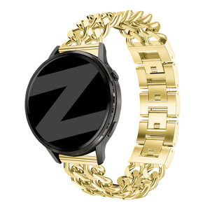 Bandz ICE Fit RT 3.0 - 36mm Stahlarmband 'Double Chains' (Gold)