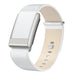 Kompatibel mit Whoop 5.0 Lederarmband (Weiß)