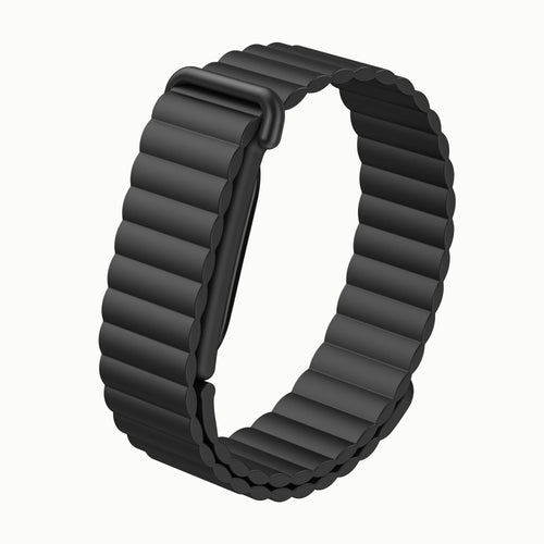 Fitbit Air Magnetisches Silikonarmband (Schwarz)