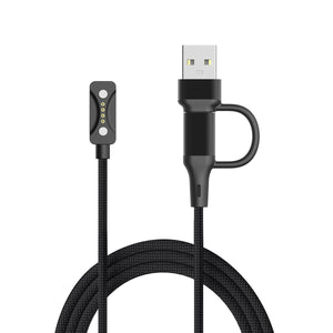 Strap-it USB-A & C 2in1 Braided Polar Grit X2 Pro Charger