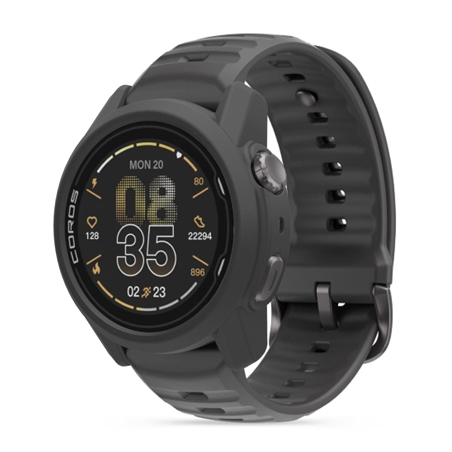 Coros Apex 4 - 42mm Silicone Case (Black)
