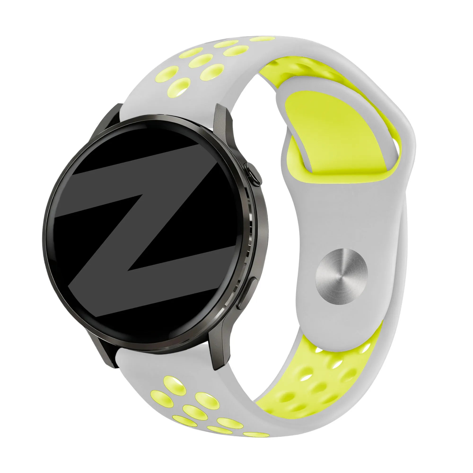Bandz Garmin Forerunner 70 Sportarmband 'Deluxe' (Grau/Gelb)