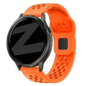 Bandz Garmin Venu 4 - 45mm Silikonarmband 'Air' (Orange)
