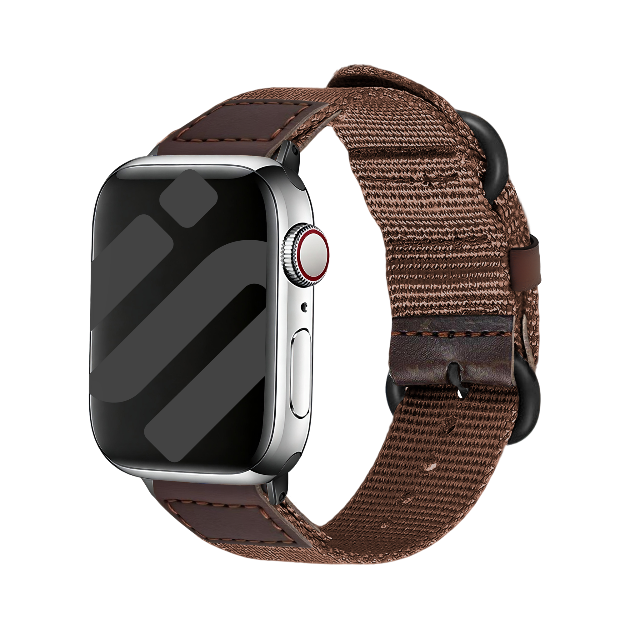 Apple Watch Canvas Armband (Braun)