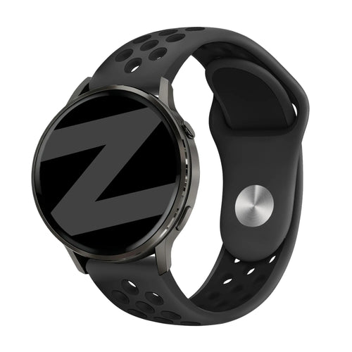 Bandz Garmin D2 Air X15 Sport Strap 'Deluxe' (Dark Grey/Black)