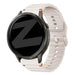 Bandz Garmin Venu 4 - 41mm Silicone Strap 'Wave' (Starlight)