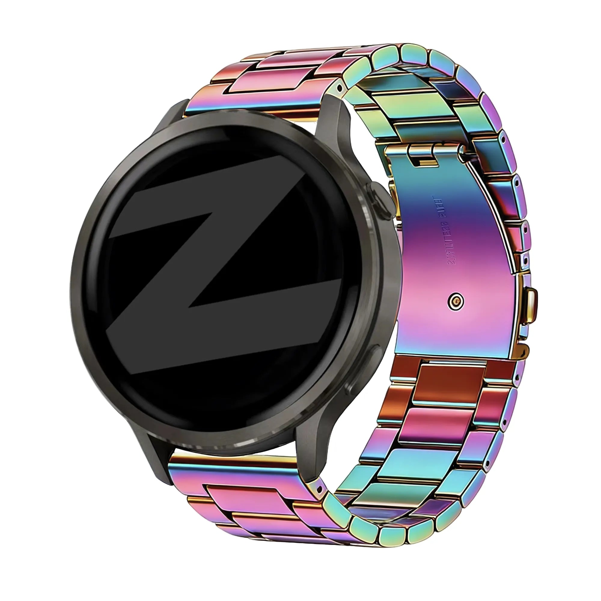 Bandz Garmin Forerunner 170 Stahlarmband 'Classic' (Regenbogen)