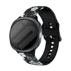 Samsung Galaxy Watch 8 Classic Grey Flower Armband