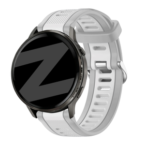 Bandz Garmin Vivoactive 3 Dual Buckled Sport Strap (Grey)