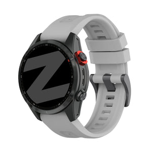 Bandz Garmin Fenix 7x Silikonarmband 'Classic' (Grau)