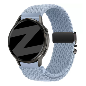Bandz Garmin Venu 4 - 41mm Geflochtenes Armband 'Parachute' (Hellblau)