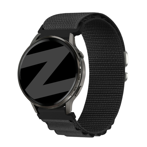 Bandz Garmin D2 Air X15 Alpine Nylonarmband (Schwarz)