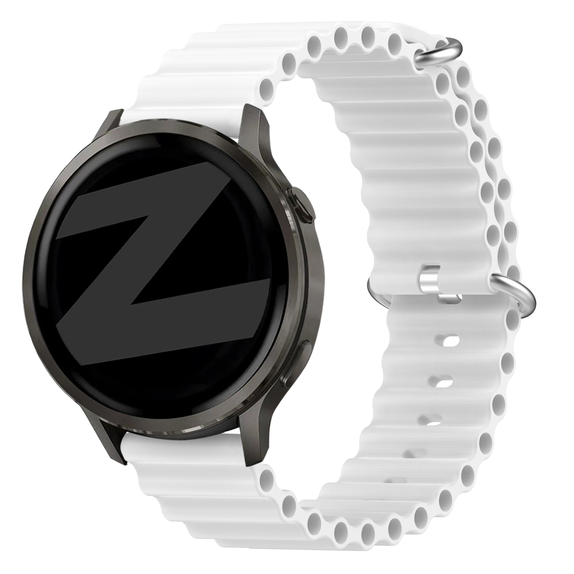 Bandz Garmin Vivoactive 3 Ocean Strap 'Classic' (White)