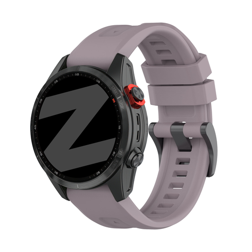 Bandz Garmin Epix Pro (Gen 2) 51mm Silikonarmband 'Classic' (Lavendel Grau)