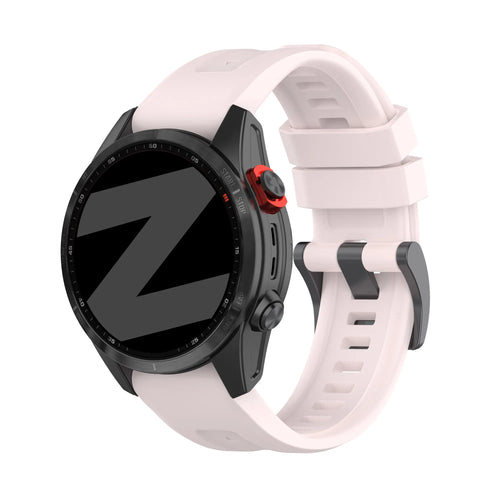 Bandz Garmin Descent Mk3(i) - 43mm Silikonarmband 'Classic' (Hell Rosa)