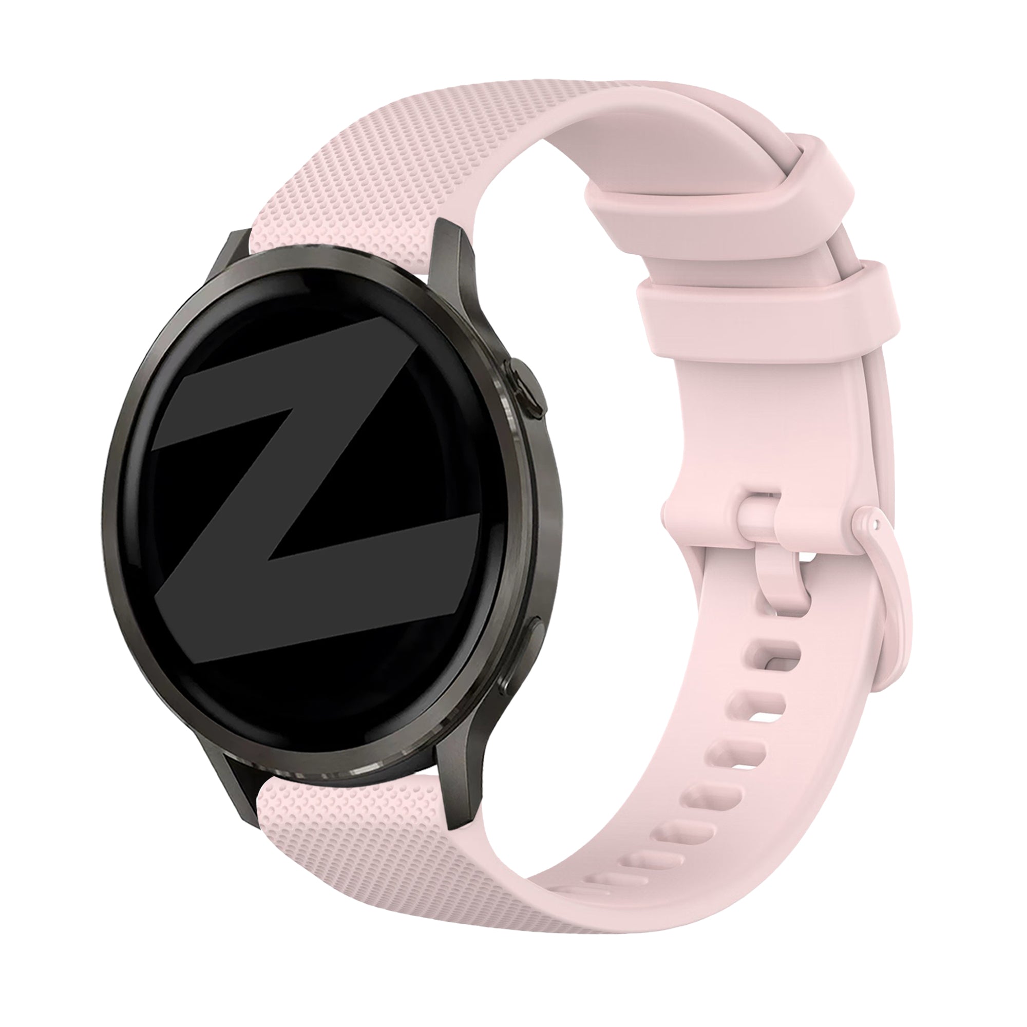 Bandz Garmin Forerunner 570 - 47mm Silikonarmband 'Premium' (Rosa)
