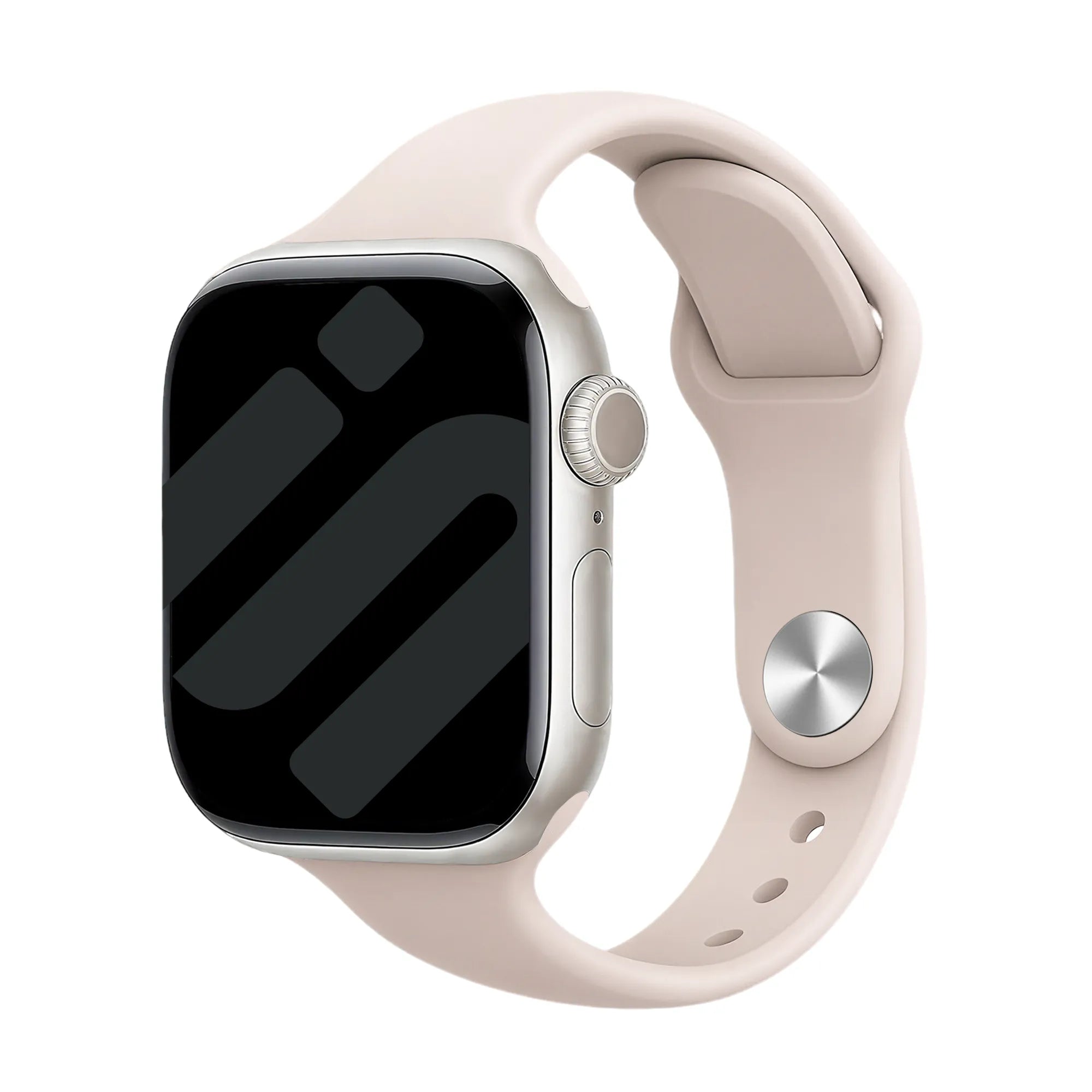 Apple Watch Slimfit Silikonarmband (Rosa)