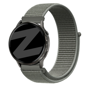 Bandz Garmin Vivomove 3 Nylon Loop Strap (Grey-Green)