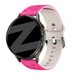 Bandz Garmin Venu 4 - 41mm Silikonarmband 'Flowers' (Knalliges Rosa/Polarstern)