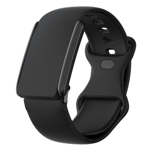 Kompatibel mit Whoop 4.0 Silikonarmband (Schwarz)