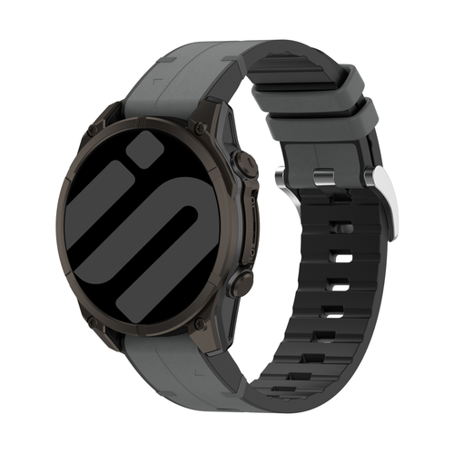 Garmin Epix Pro (Gen 2) 51mm Leather Hybrid Strap (Grey)