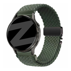 Bandz Garmin Vivoactive 3 Braided Strap 'Parachute' (Green)