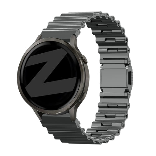Bandz Denver SWC 394 Premium Steel Strap 'Ocean' (Graphite)