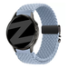 Bandz Garmin Vivoactive 3 Geflochtenes Armband 'Parachute' (Hellblau)