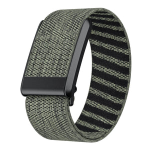 Kompatibel mit Whoop 4.0 Nylonarmband (Grau-gruen)