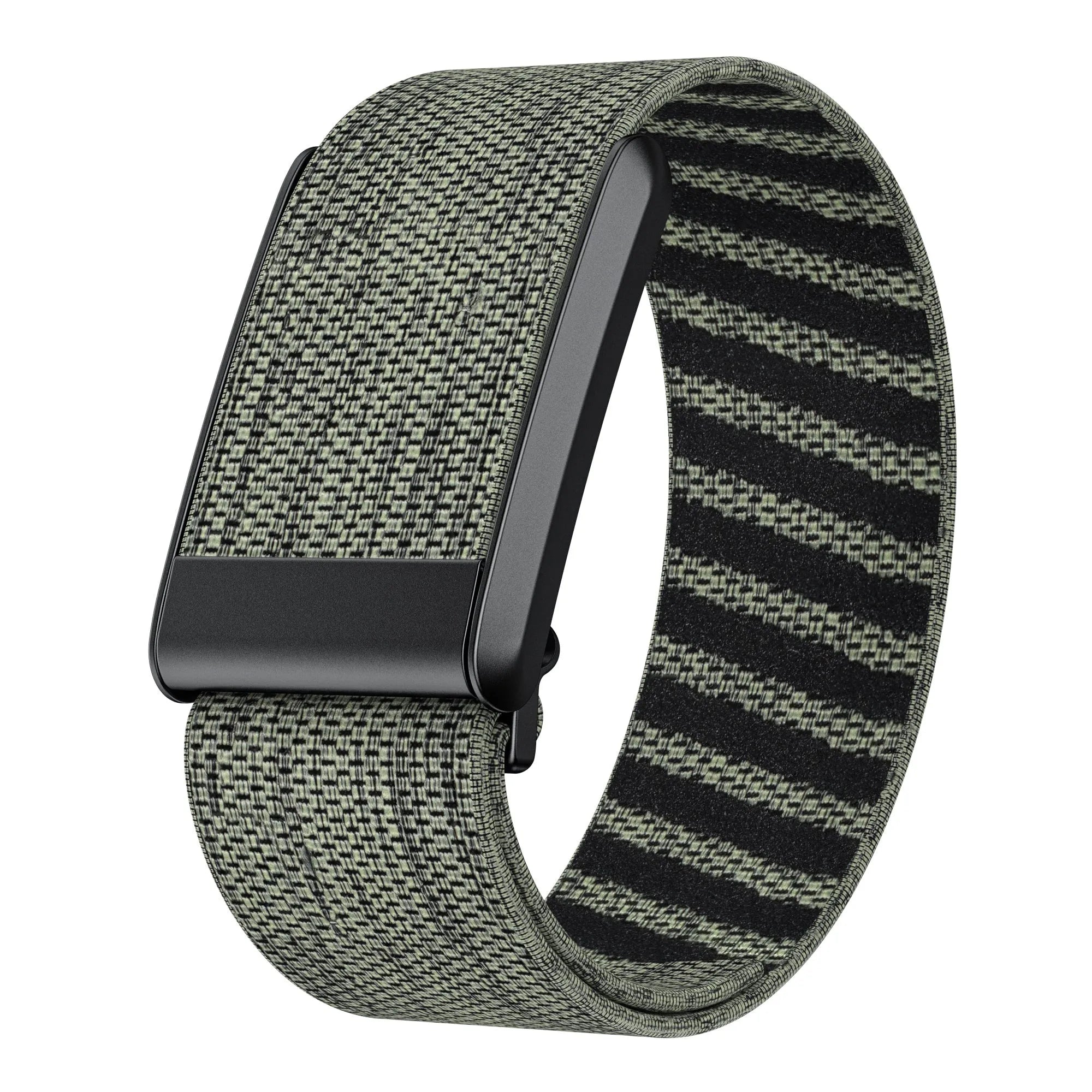 Kompatibel mit Whoop 4.0 Nylonarmband (Grau-gruen)