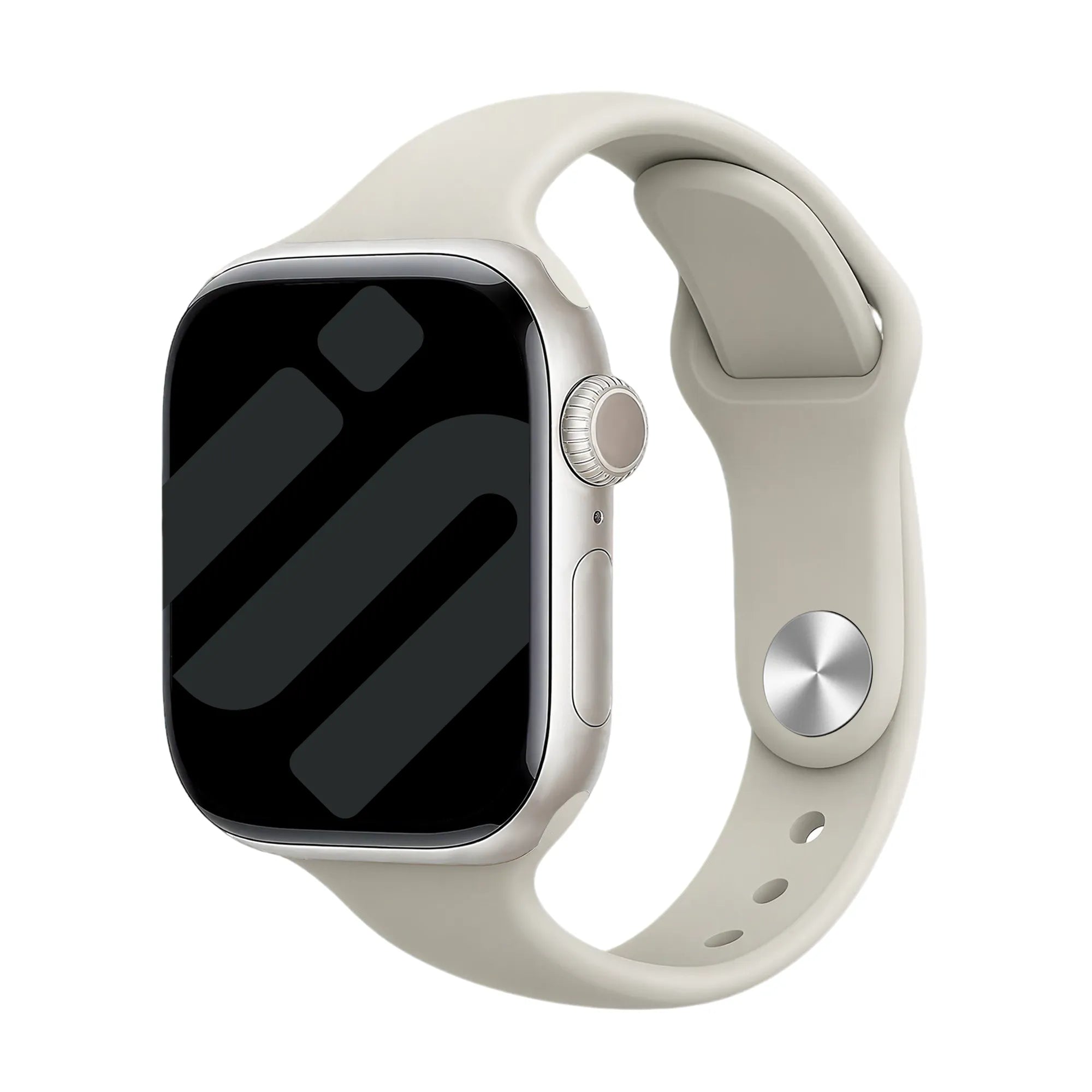 Apple Watch Slimfit Silikonarmband (Polarstern)