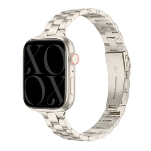 xoxo Wildhearts Apple Watch Feines Stahlarmband (Polarstern)