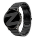 Bandz Garmin Forerunner 570 - 42mm Stahlarmband 'One Bead' (Schwarz)