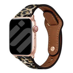 Apple Watch Lederamband (Leopard)
