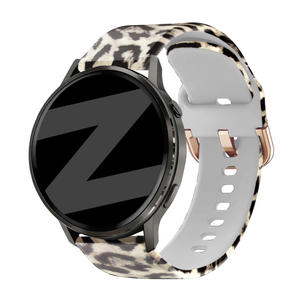 Bandz Garmin Vivoactive 3 Silikonarmband 'Lucky Leopard'